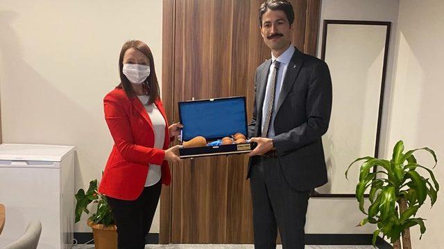 Başkan Tekin’den GAMER Başkanı Hakan Kafkas’a ziyaret