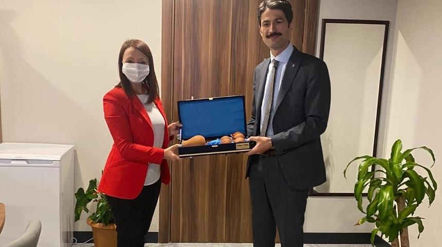 Başkan Tekin&rsquo;den GAMER Başkanı Hakan Kafkas&rsquo;a ziyaret