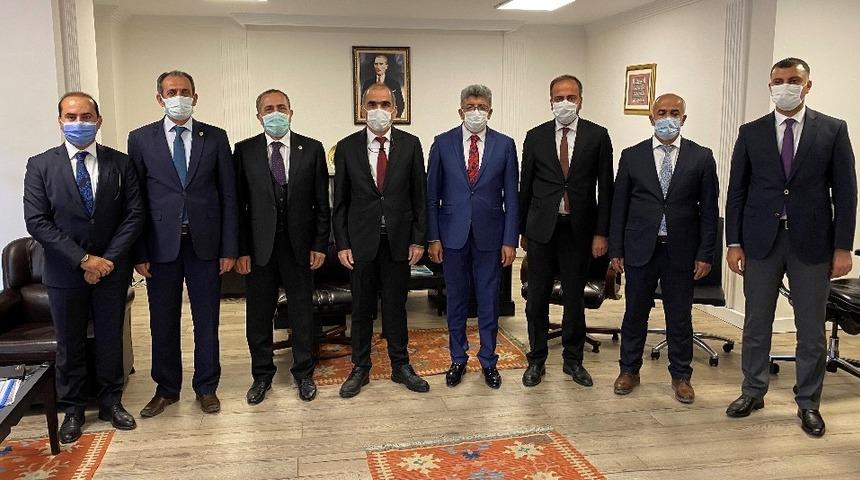 Van heyetinden TOKİ Başkanlığına ziyaret