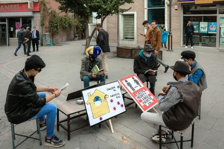 Bitlis’te pandemiye dikkat çekmek için tiyatro oyunu sahnelendi G4