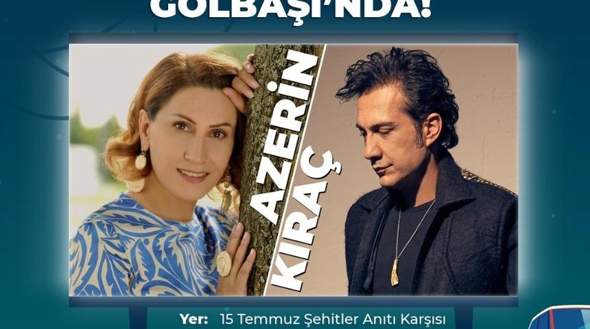Azerin ve Kıraç Gölbaşı’nda 29 Ekim coşkusu yaşatacak