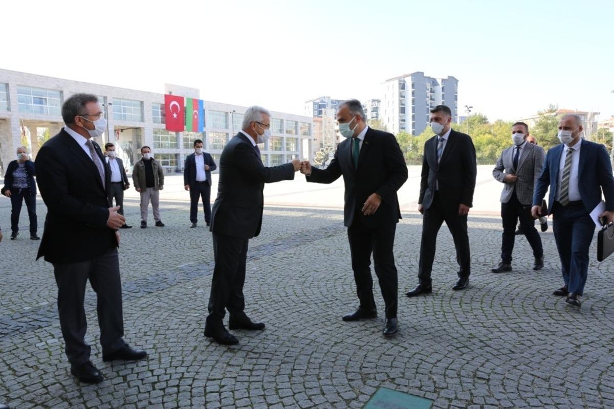 Başkanların ortak hedefi Bursa&rsquo;ya hizmet