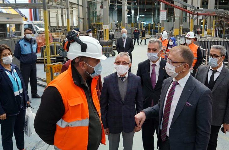 Çorlu’da fabrikalara korona virüs denetimi G1