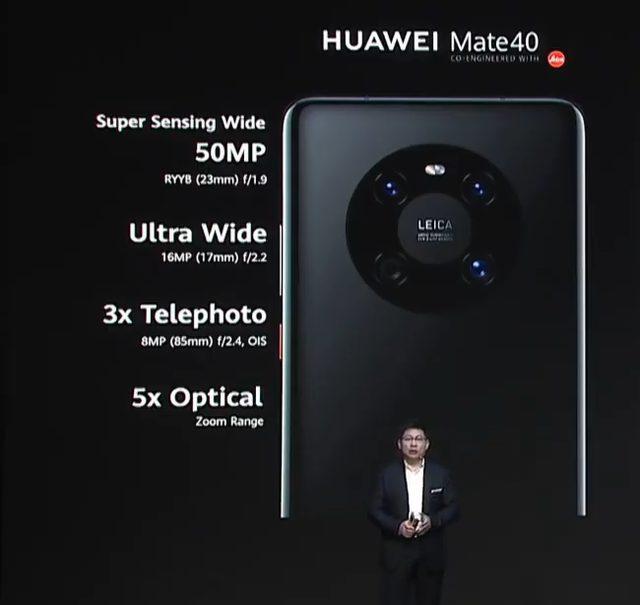 Huawei Mate 40 kamera