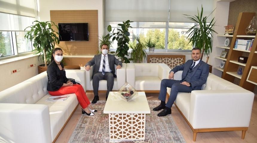 Genel M&uuml;d&uuml;r Burak Aslay&rsquo;dan SGK M&uuml;d&uuml;r&uuml; Kurt&rsquo;a ziyaret