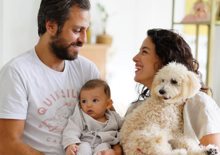 Cansu Tosun ve Erkan Kolçak Köstendil’in oğulları Marsel hızla büyüyor!