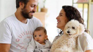 Cansu Tosun ve Erkan Kolçak Köstendil’in oğulları Marsel hızla büyüyor!