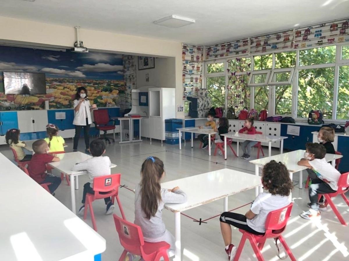 Yıldırımlı miniklerden sağlıklı g&uuml;l&uuml;şler