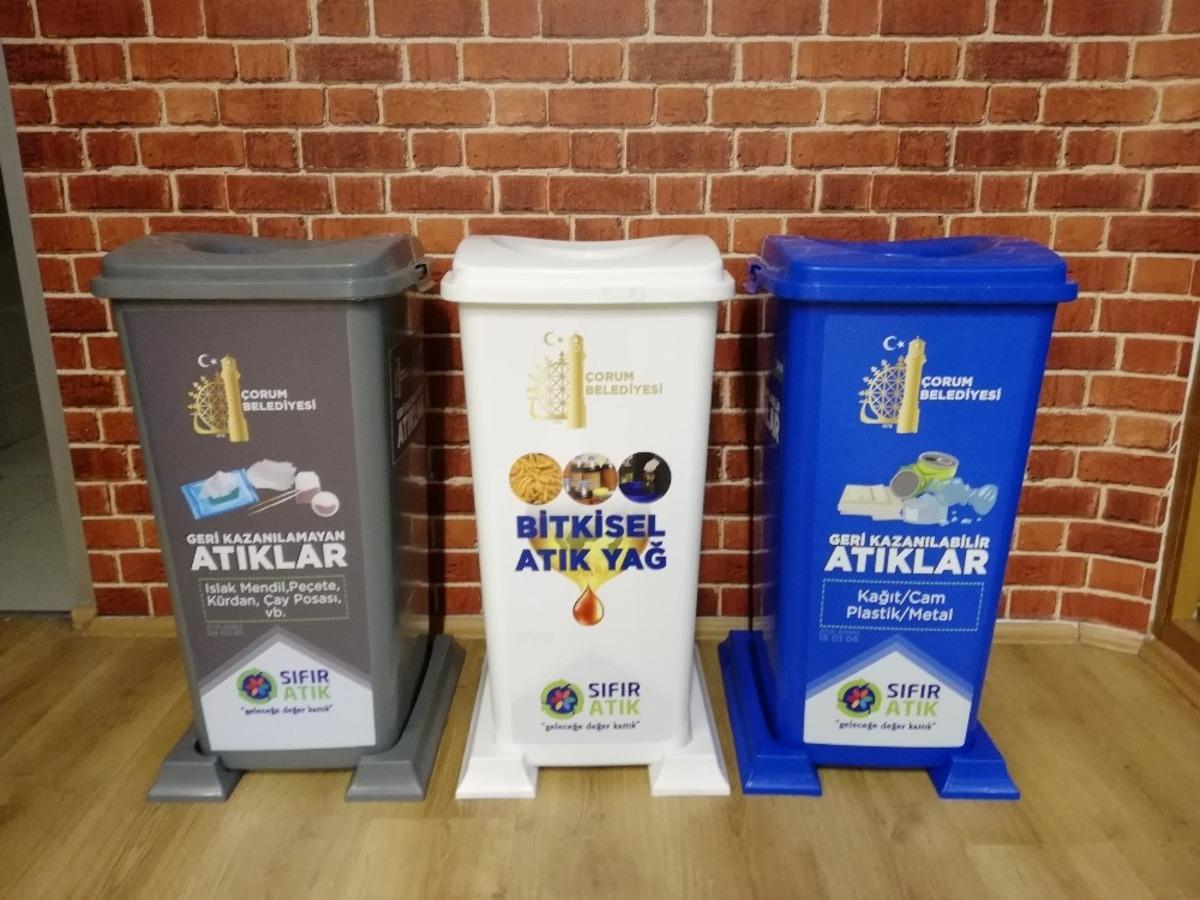 &Ccedil;orum Belediyesi sıfır atık belgesi aldı