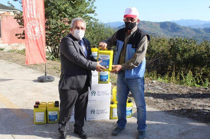 Çarşamba’da organik gübre dağıtımı G5