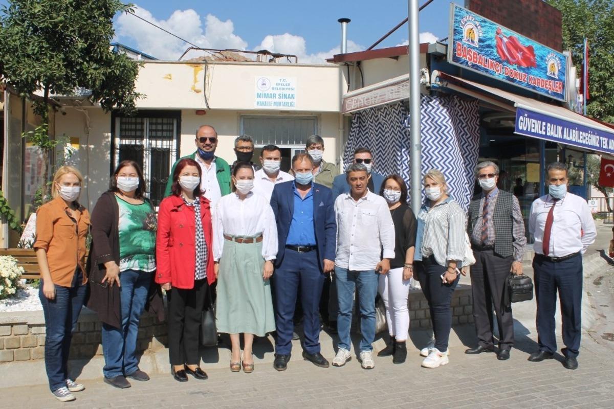 Muhtar &Ccedil;amoğlu, Aydınlı gazetecileri unutmadı