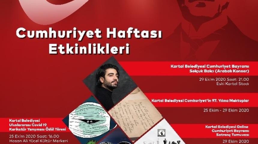 Kartal Belediyesi&rsquo;nden Cumhuriyet&rsquo;in 97. yılına yakışır b&uuml;y&uuml;k kutlama