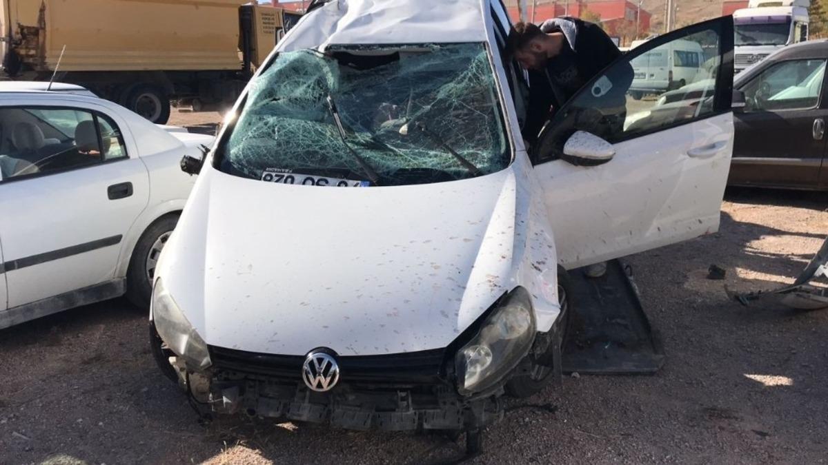 Sivas&rsquo;ta trafik kazası: 1 &ouml;l&uuml;, 3 yaralı
