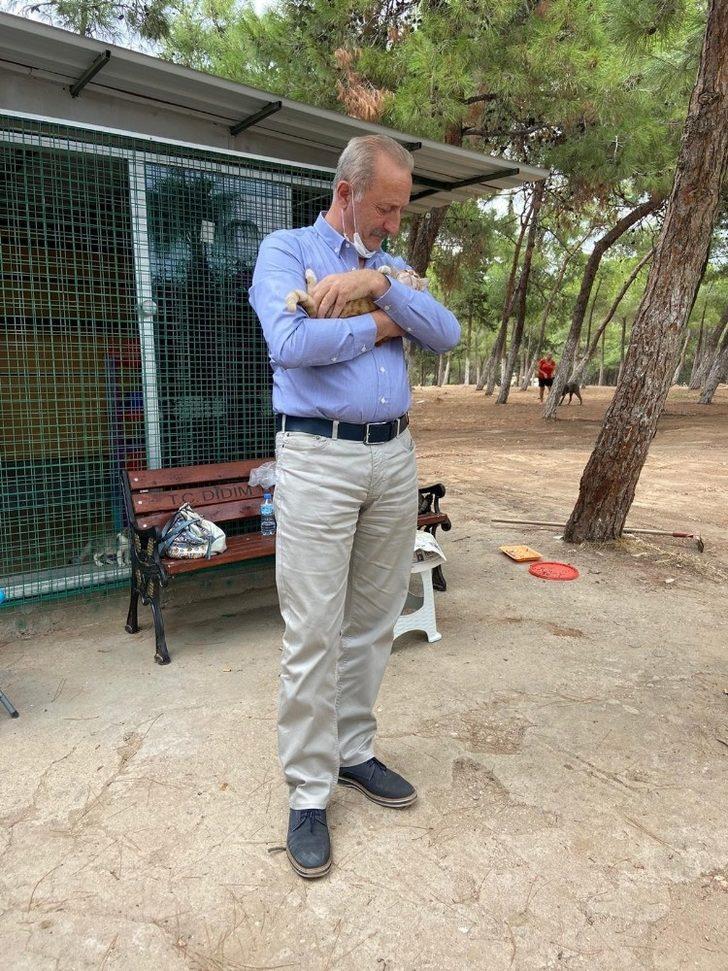 Başkan Atabay’dan kedi evine ziyaret G2