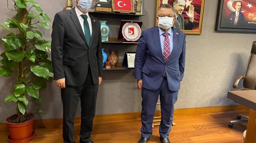 Rekt&ouml;r Beydemir&rsquo;in Ankara temasları