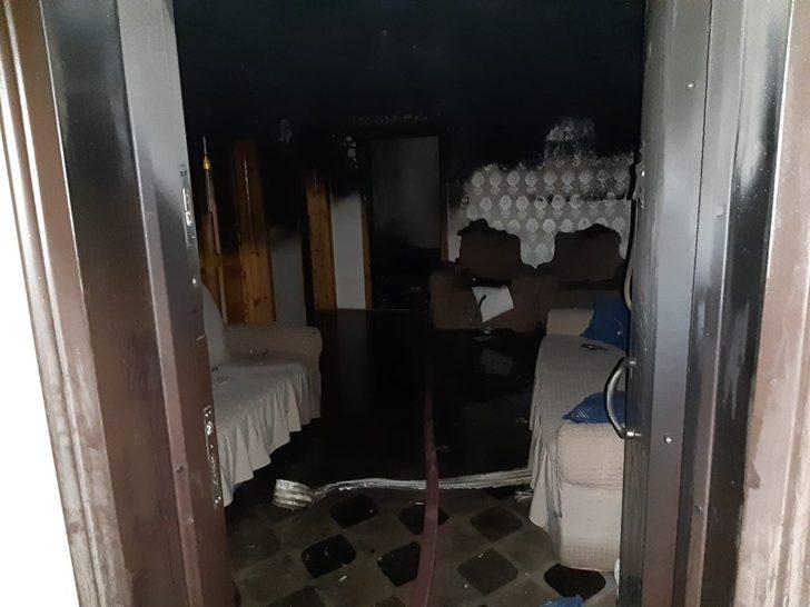 Van’da ev yangını G4