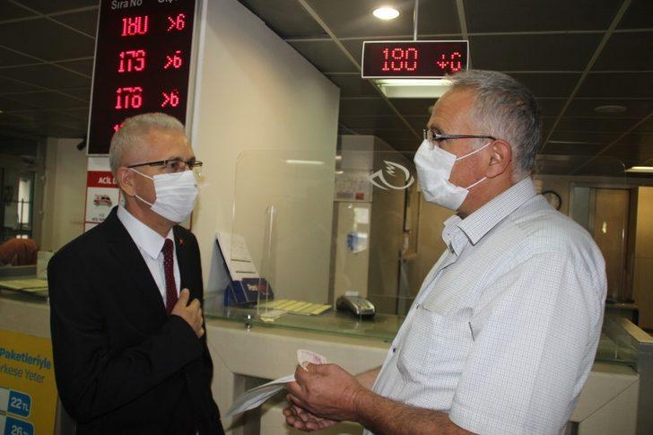 Kayseri PTT Başmüdürü Türkyılmaz: "Pandemi sürecinde büyük bir vefa örneği sergiledik" G3