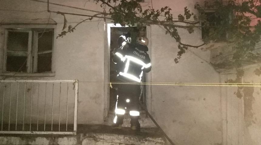 Adıyaman’da ev yangını