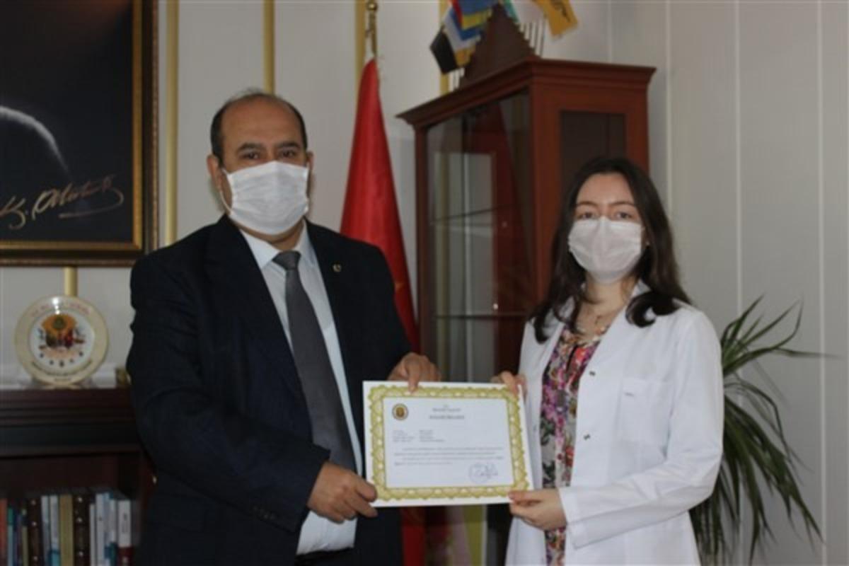 Vefa Sosyal Destek Grubu başarı belgesi ile &ouml;d&uuml;llendirdi