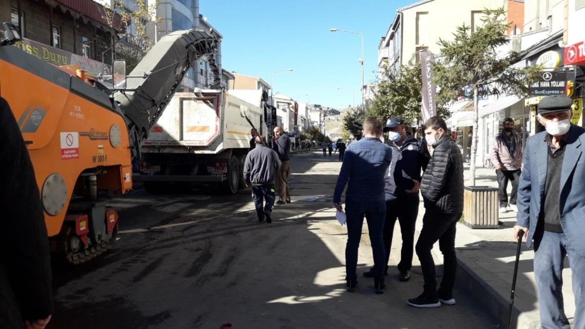 Belediye Kazımpaşa Caddesi&rsquo;nin asfaltına başladı