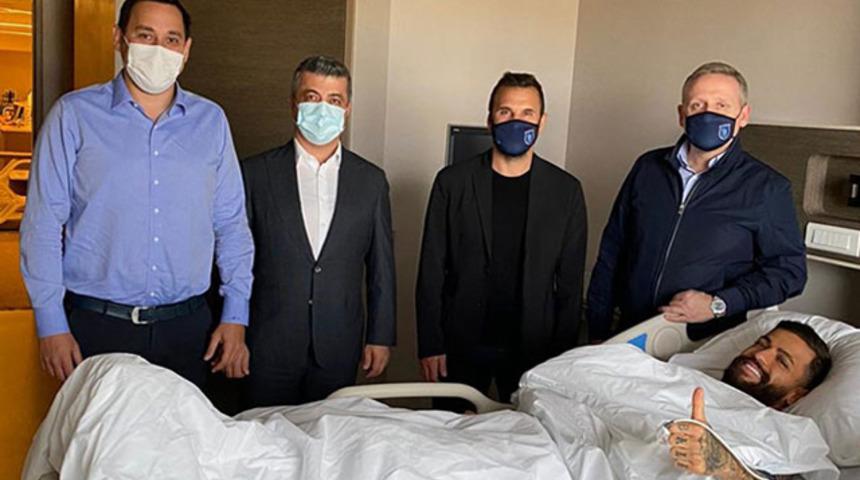 Başakşehir'de Junior Caiçara ameliyat oldu