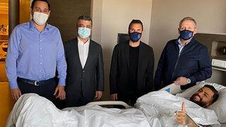 Başakşehir'de Junior Caiçara ameliyat oldu