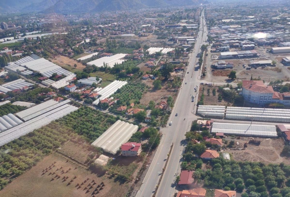 Ortaca&rsquo;da havadan trafik denetimi yapıldı