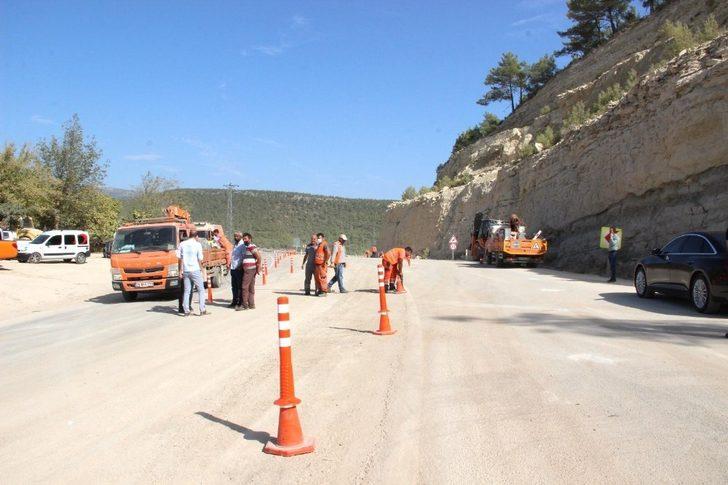 Silifke-Mut Karayolu onarılarak yeniden trafiğe açıldı G3