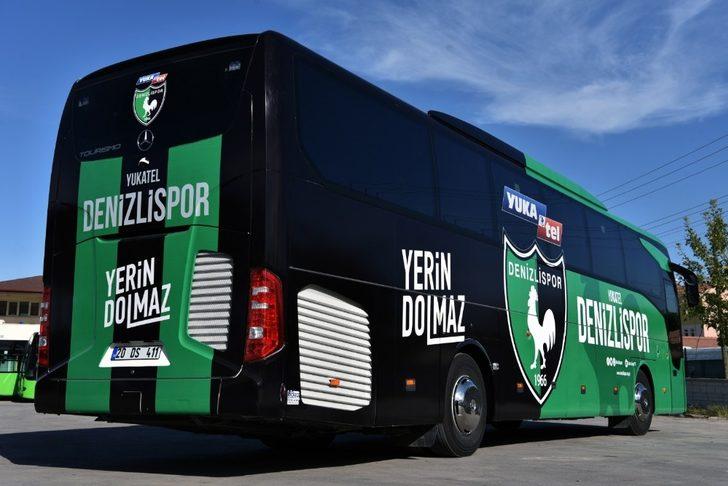 Denizli Büyükşehir Belediyesinden Yukatel Denizlispor’a sıfır kilometre takım otobüsü G2