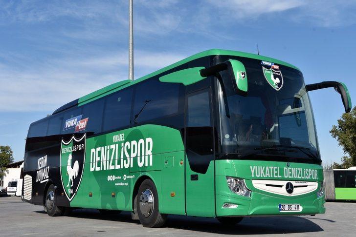 Denizli Büyükşehir Belediyesinden Yukatel Denizlispor’a sıfır kilometre takım otobüsü G4