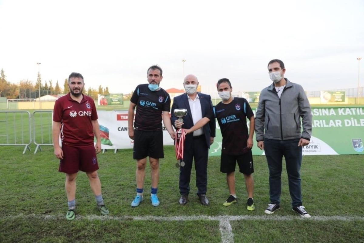 Darıca&rsquo;da Ayak Tenisi turnuvası sona erdi