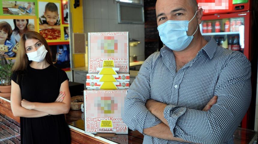 Ürettikleri kilitli pizza kutusuna salgında yoğun ilgi! 70 il ve 5 ülkeye gönderiyorlar