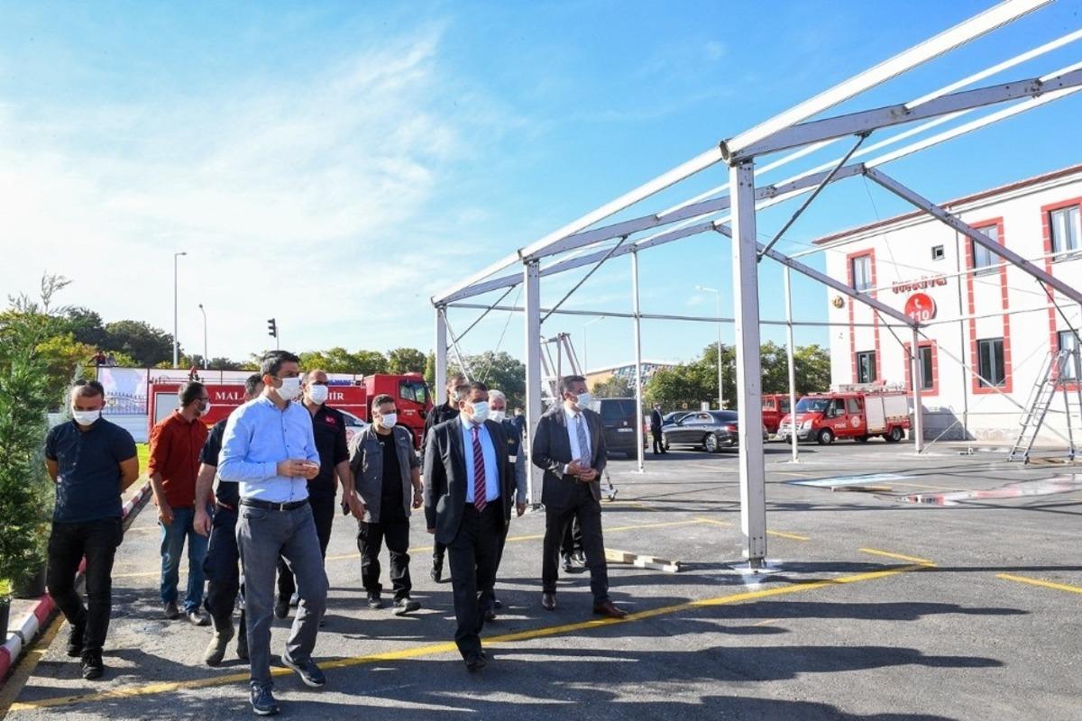 G&uuml;rkan hazırlıkları yerinde inceledi