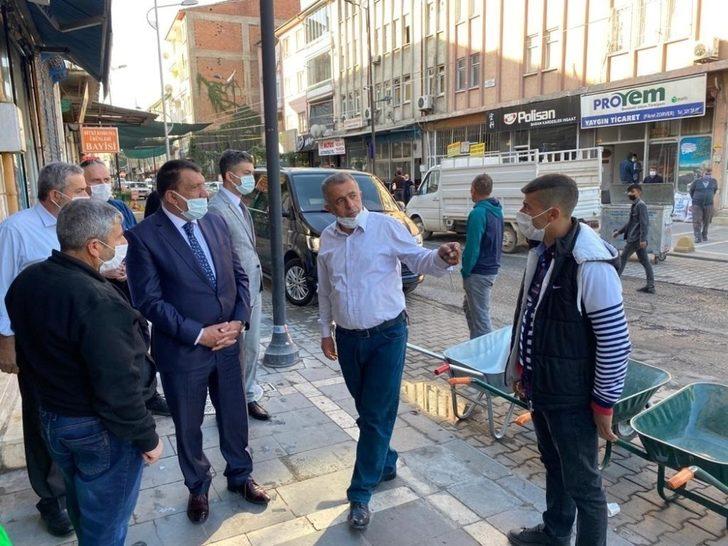 Gürkan, Halfettin Mahallesi esnaflarıyla bir araya geldi G3