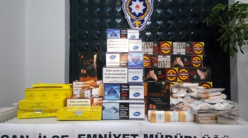 Çan’da kaçak tütün operasyonu