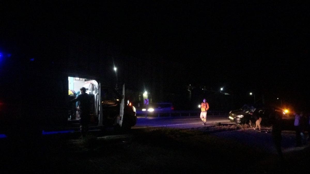 Sivas&rsquo;ta trafik kazası: 2 yaralı