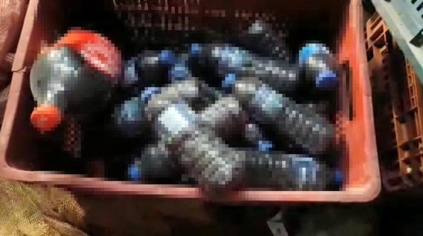 Bursa'da 723 litre 'sahte içki' ele geçirildi