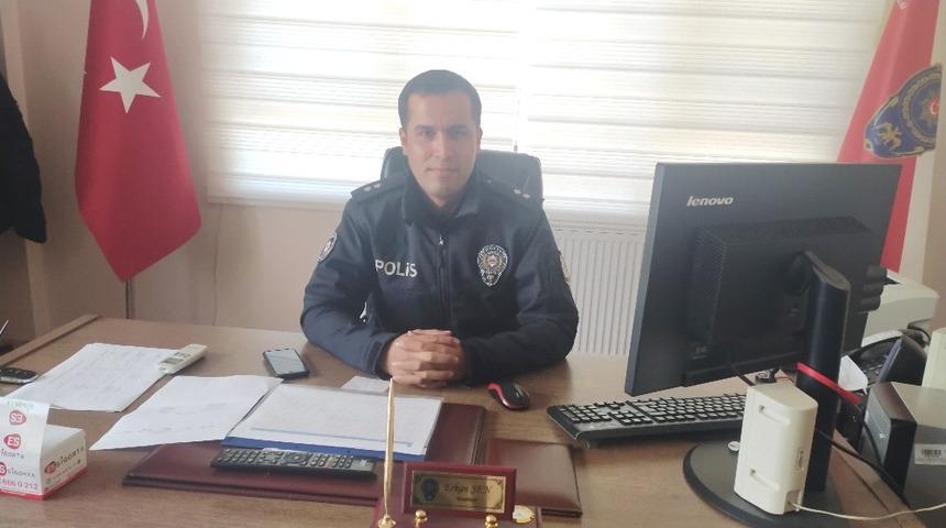 Emniyet Amiri Erkan Şen, görevine başladı