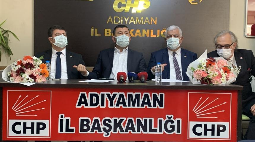 CHP Genel Başkan Yardımcısı Veli Ağbaba Adıyaman'da konuştu: