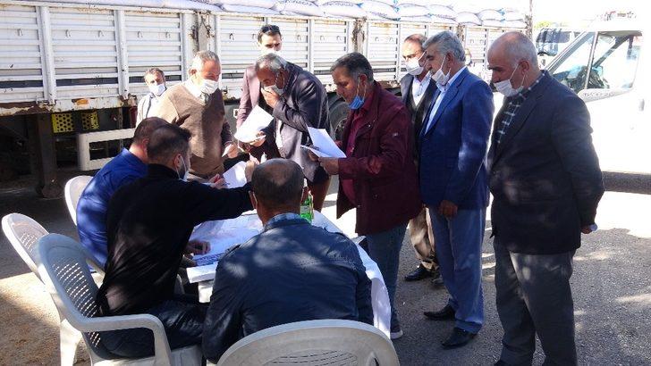 Vanlı çiftçiye tohum desteği yapıldı G2