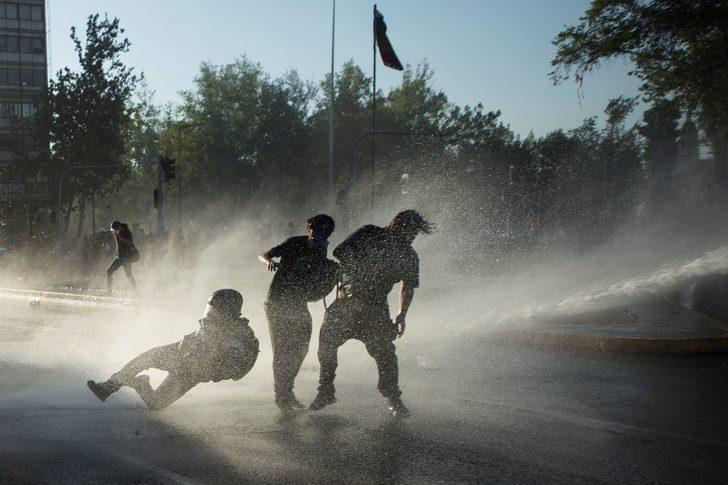 Şili’de referandum öncesi halk sokaklara döküldü G3