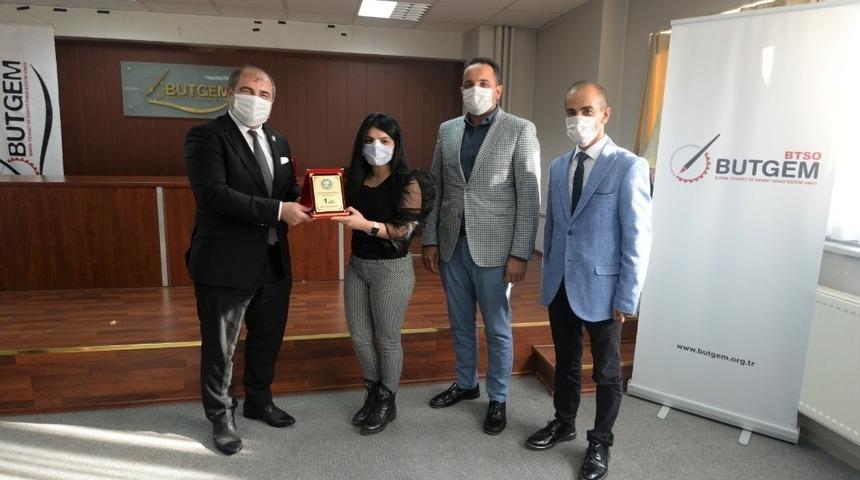 BUTGEM’den B Gazete’ye ödül