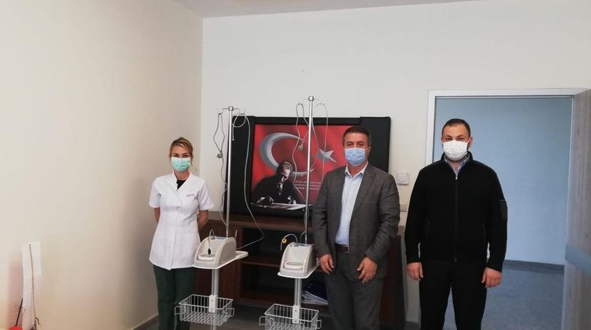 Boyabat TSO’dan pandemi hastanesine cihaz bağışı