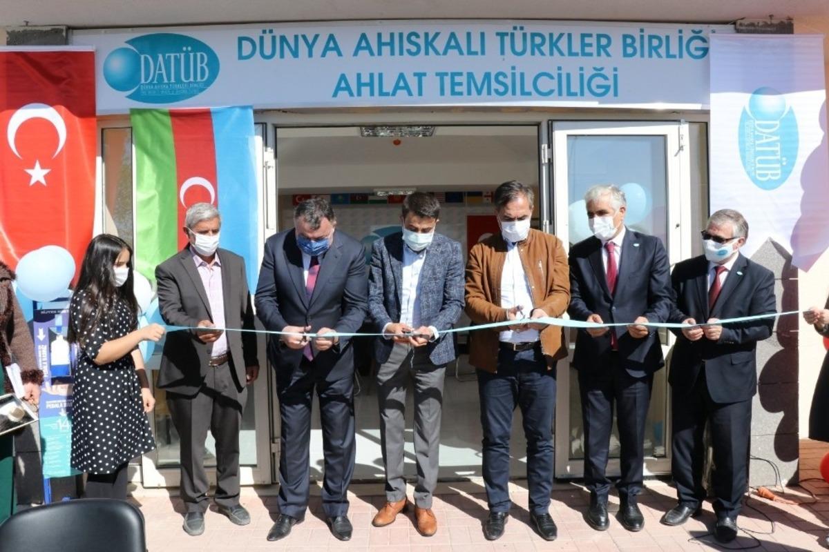 Ahlat&rsquo;ta DAT&Uuml;B Temsilciliği a&ccedil;ıldı