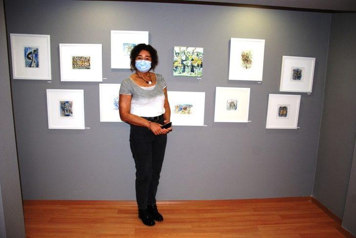 Ressam Müge Süel, “Dans” konulu kişisel resim sergisini açtı G1