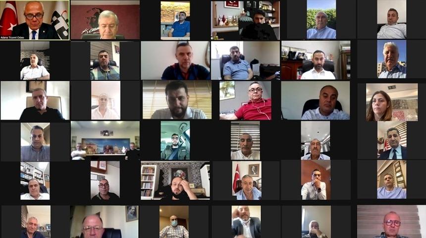 Adana Ticaret Odası Meclis Toplantısı Dijital Platformda gerçekleşti