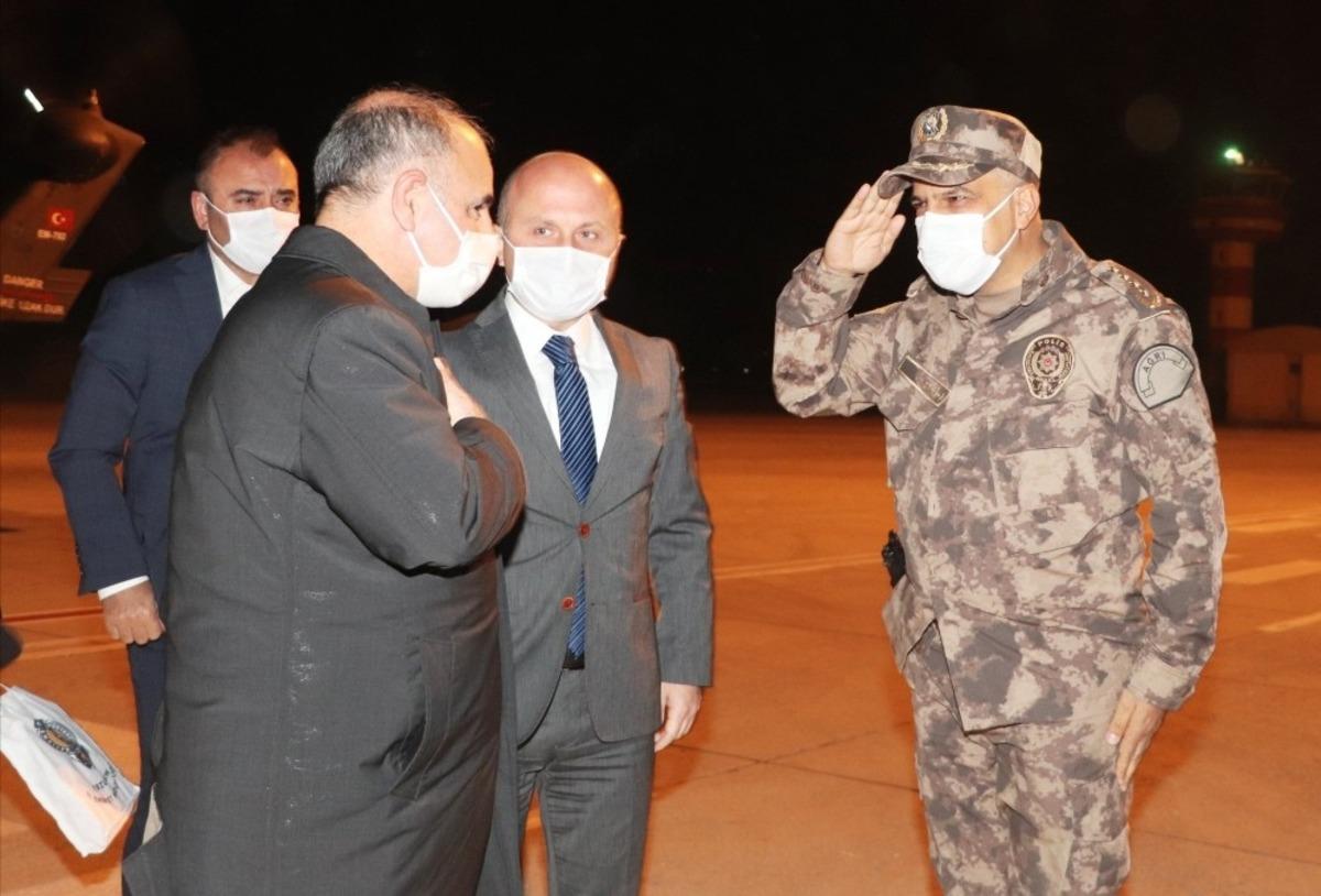 Emniyet Genel M&uuml;d&uuml;r&uuml; Mehmet Aktaş Ağrı&rsquo;da