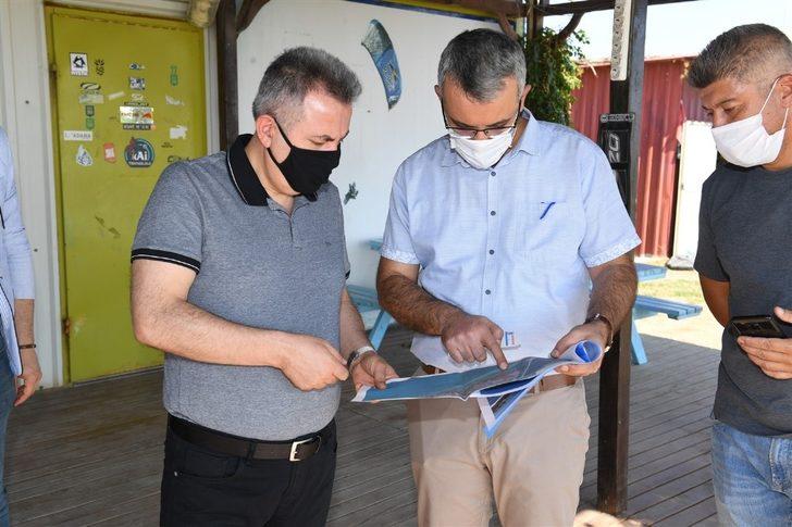 Vali Elban, Kiteboard alanı ile Yumurtalık Lagünü’nde incelemelerde bulundu G2