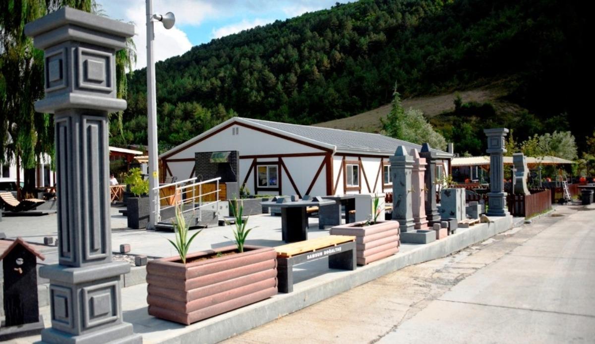 Samsun B&uuml;y&uuml;kşehir Belediyesi kayaları sanat eserine d&ouml;n&uuml;şt&uuml;r&uuml;yor