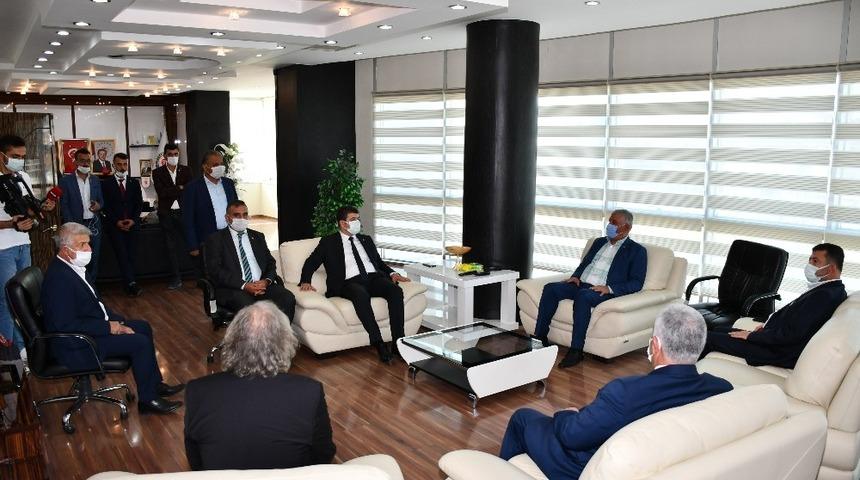 CHP heyetinden ATSO&rsquo;ya ziyaret